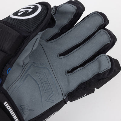 Warrior QR6 Pro Stock Senior Hockey Glove - Toronto Maple Leafs Black - TheHockeyShop.com