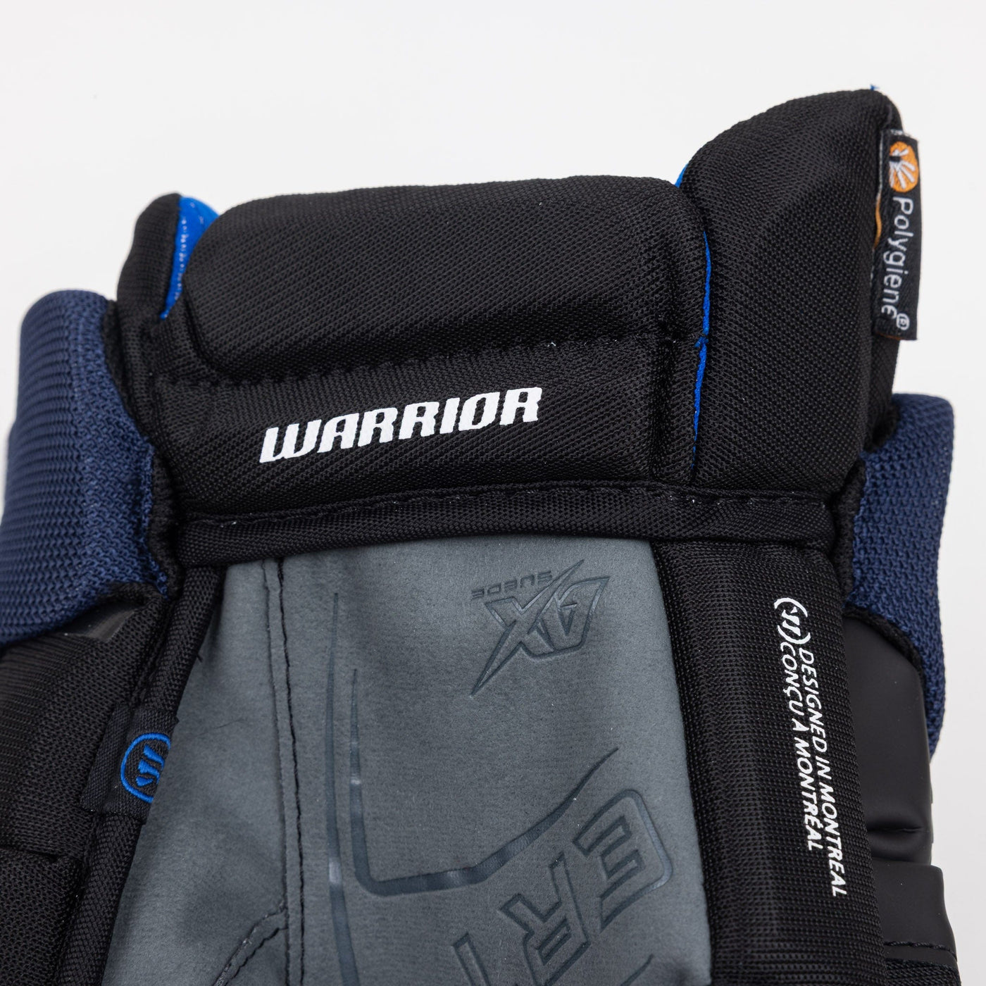 Warrior QR6 Pro Stock Senior Hockey Glove - Toronto Maple Leafs Black - TheHockeyShop.com