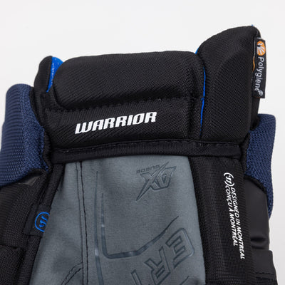 Warrior QR6 Pro Stock Senior Hockey Glove - Toronto Maple Leafs Black - TheHockeyShop.com