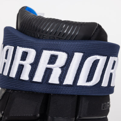 Warrior QR6 Pro Stock Senior Hockey Glove - Toronto Maple Leafs Black - TheHockeyShop.com