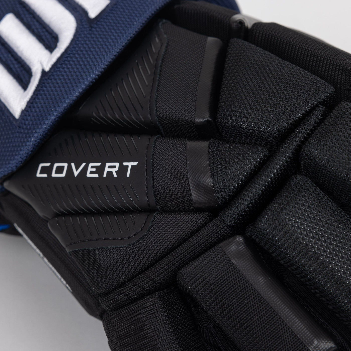 Warrior QR6 Pro Stock Senior Hockey Glove - Toronto Maple Leafs Black - TheHockeyShop.com