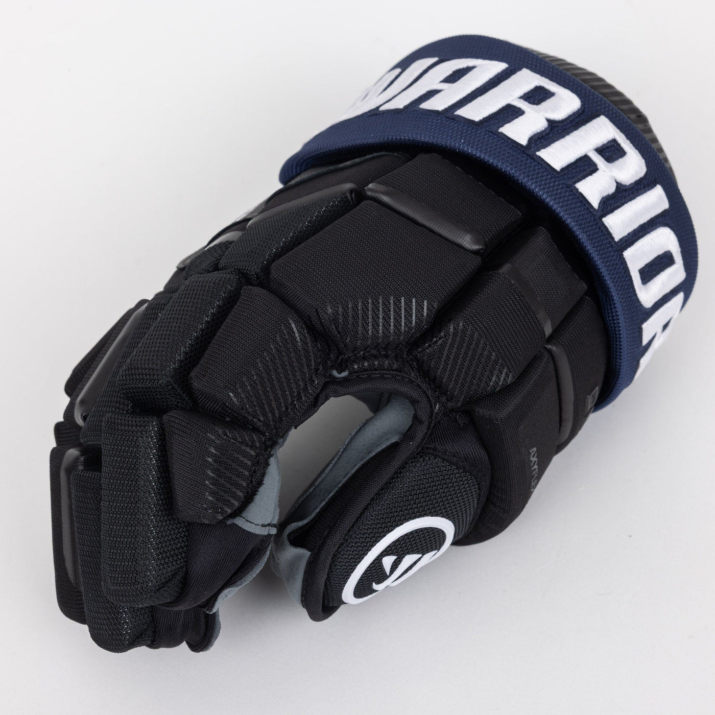 Warrior QR6 Pro Stock Senior Hockey Glove - Toronto Maple Leafs Black - TheHockeyShop.com