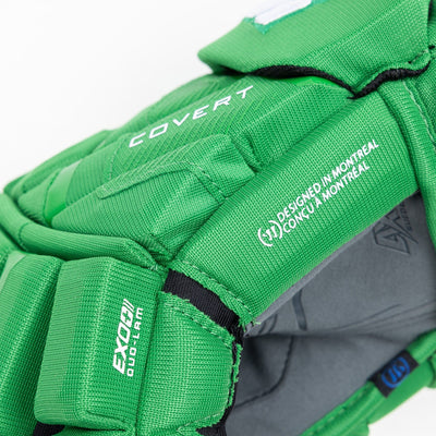 Warrior QR6 Pro Stock Senior Hockey Glove - Toronto St.Pats - TheHockeyShop.com