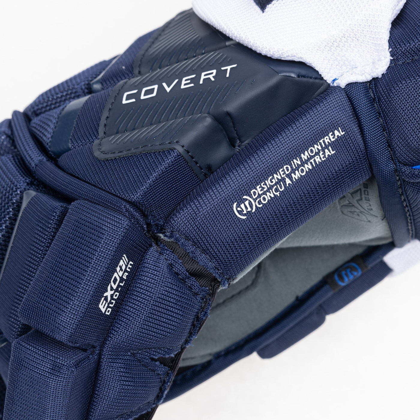 Warrior QR6 Pro Stock Senior Hockey Glove - Tulsa Oilers - TheHockeyShop.com