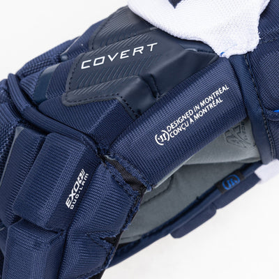 Warrior QR6 Pro Stock Senior Hockey Glove - Tulsa Oilers - TheHockeyShop.com