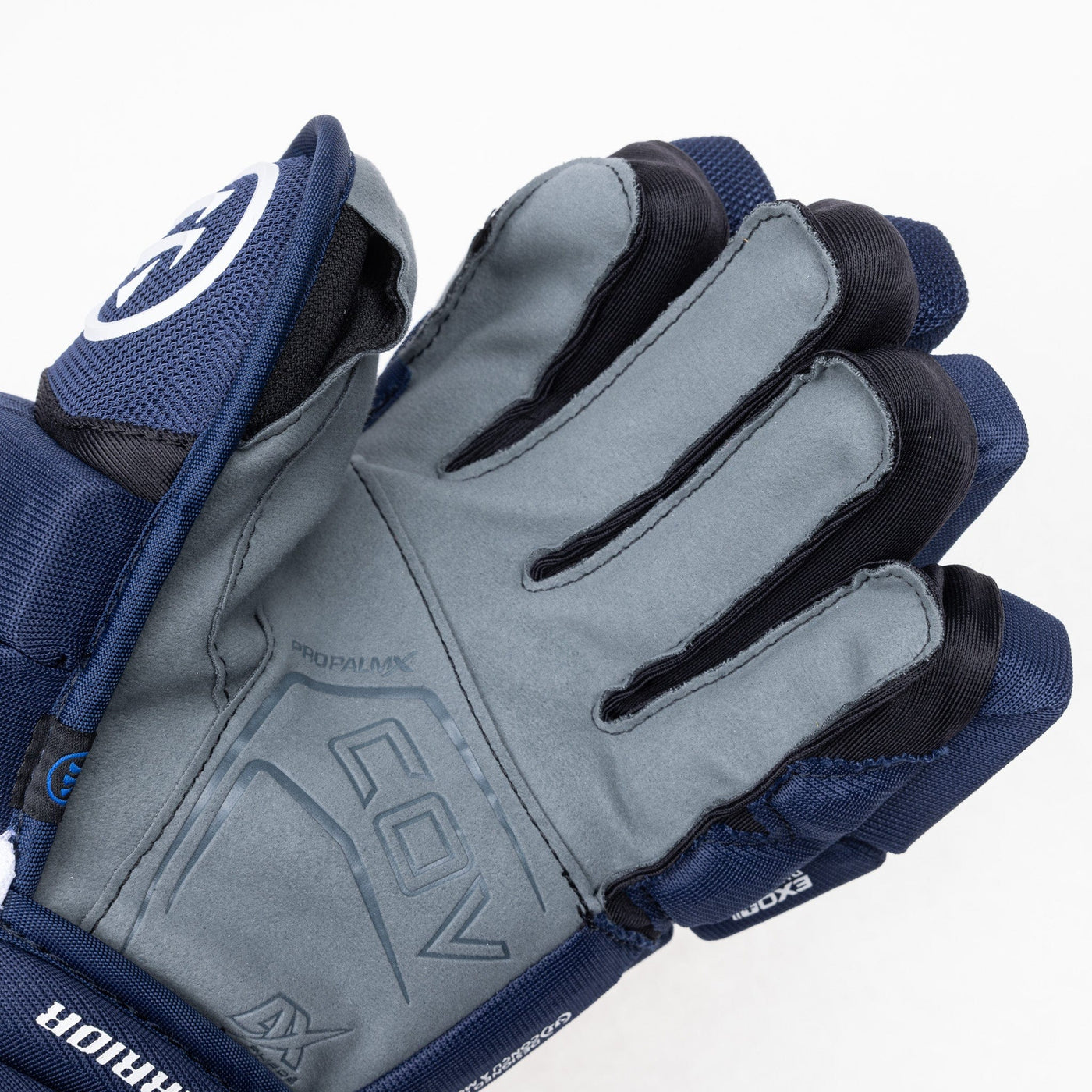 Warrior QR6 Pro Stock Senior Hockey Glove - Tulsa Oilers - TheHockeyShop.com