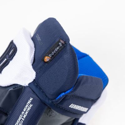 Warrior QR6 Pro Stock Senior Hockey Glove - Tulsa Oilers - TheHockeyShop.com