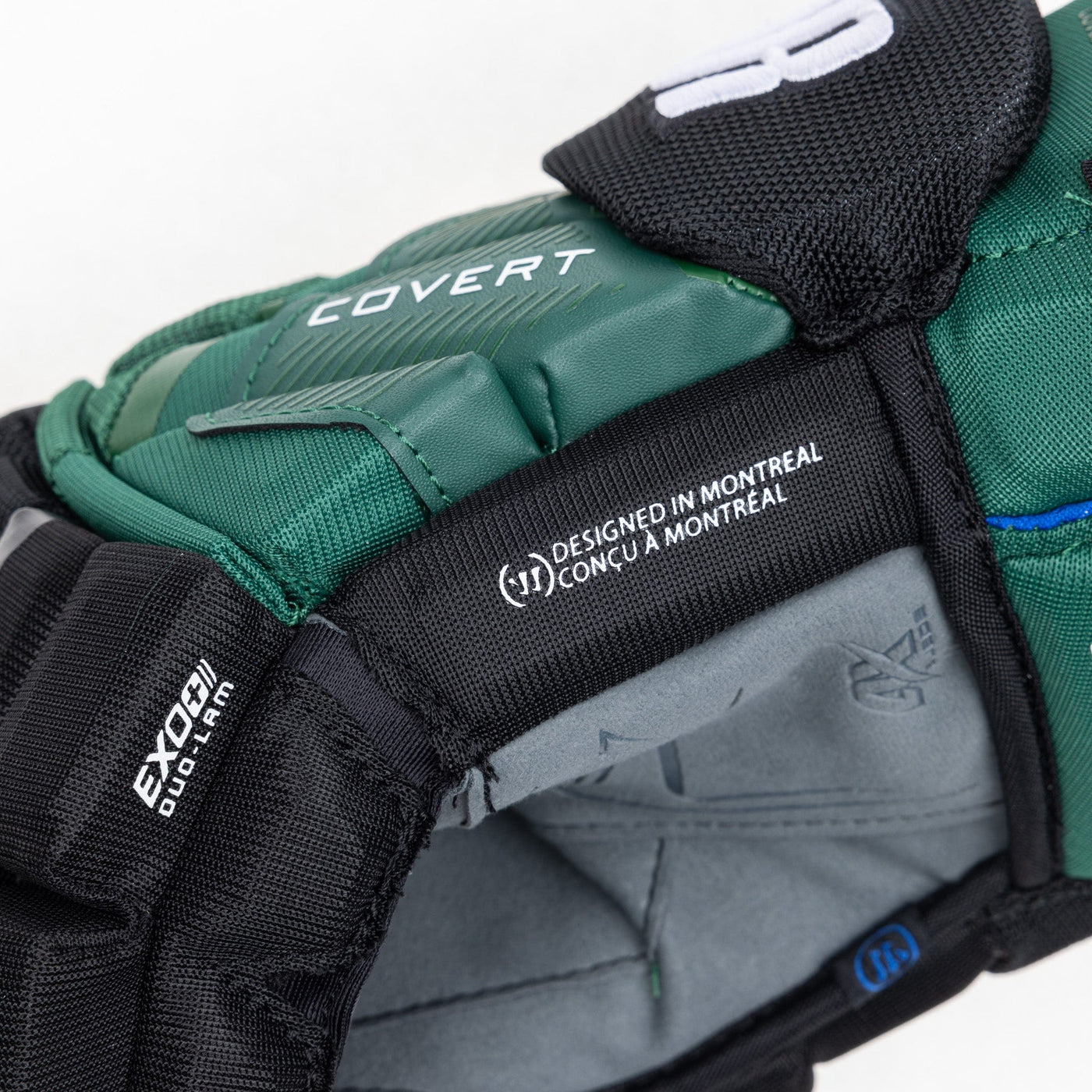 Warrior QR6 Pro Stock Senior Hockey Glove - Utah Grizzlies - TheHockeyShop.com