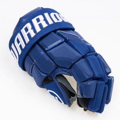 Warrior QR6 Pro Stock Senior Hockey Glove - Vancouver Canucks Royal - TheHockeyShop.com