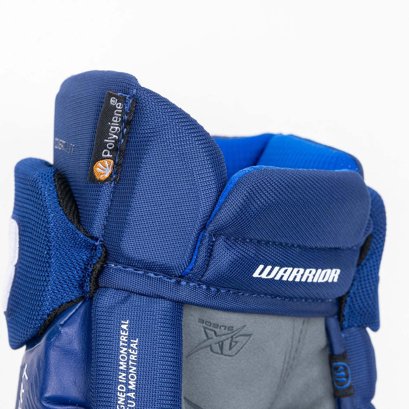 Warrior QR6 Pro Stock Senior Hockey Glove - Vancouver Canucks Royal - TheHockeyShop.com