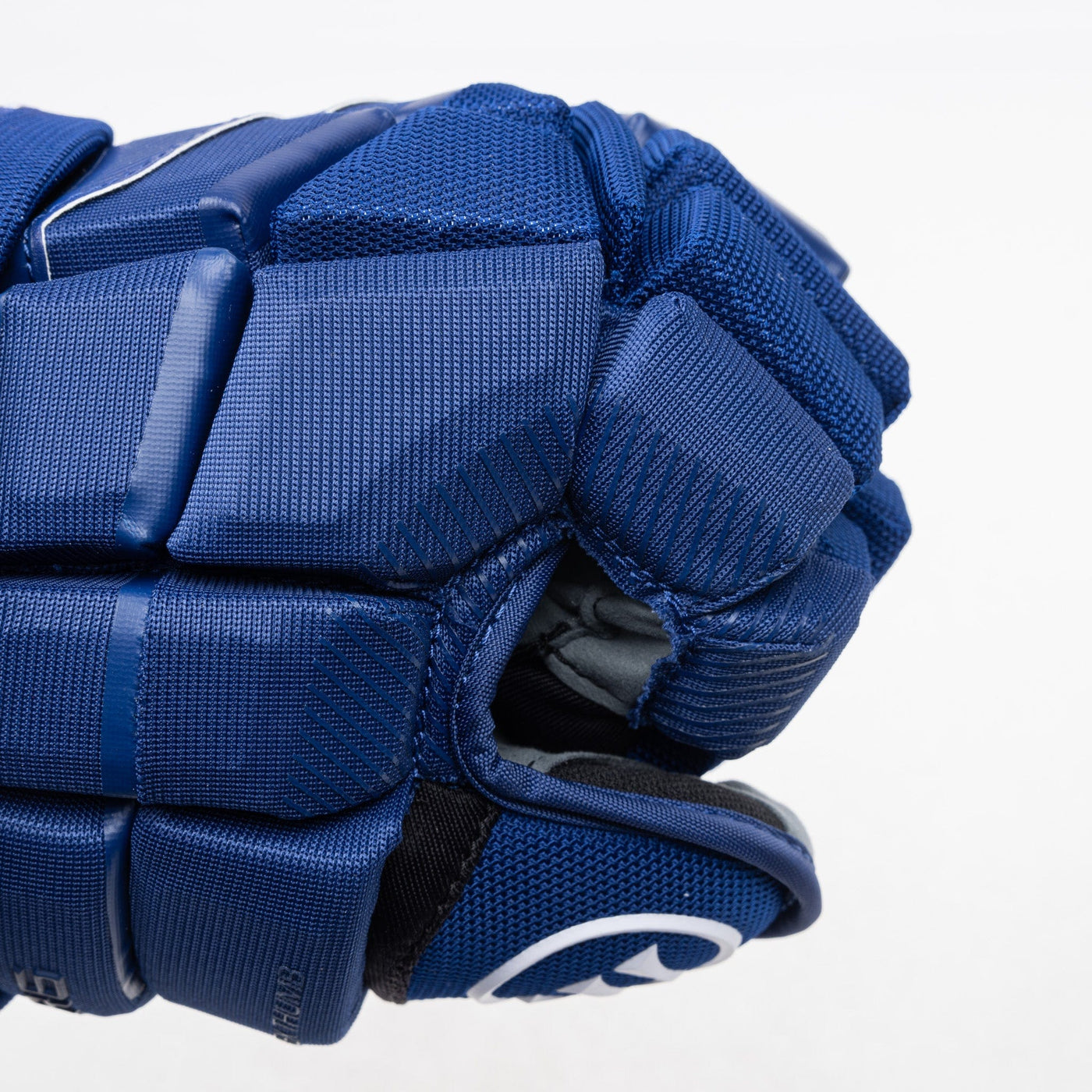 Warrior QR6 Pro Stock Senior Hockey Glove - Vancouver Canucks Royal - TheHockeyShop.com