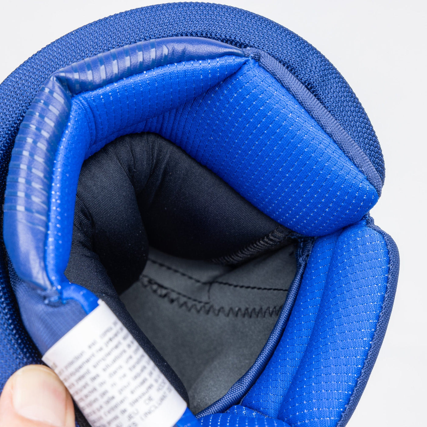 Warrior QR6 Pro Stock Senior Hockey Glove - Vancouver Canucks Royal - TheHockeyShop.com