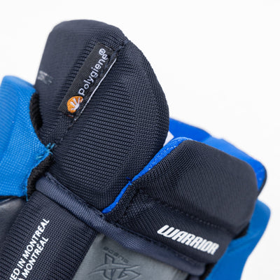 Warrior QR6 Pro Stock Senior Hockey Glove - Winnipeg Jets Navy - TheHockeyShop.com