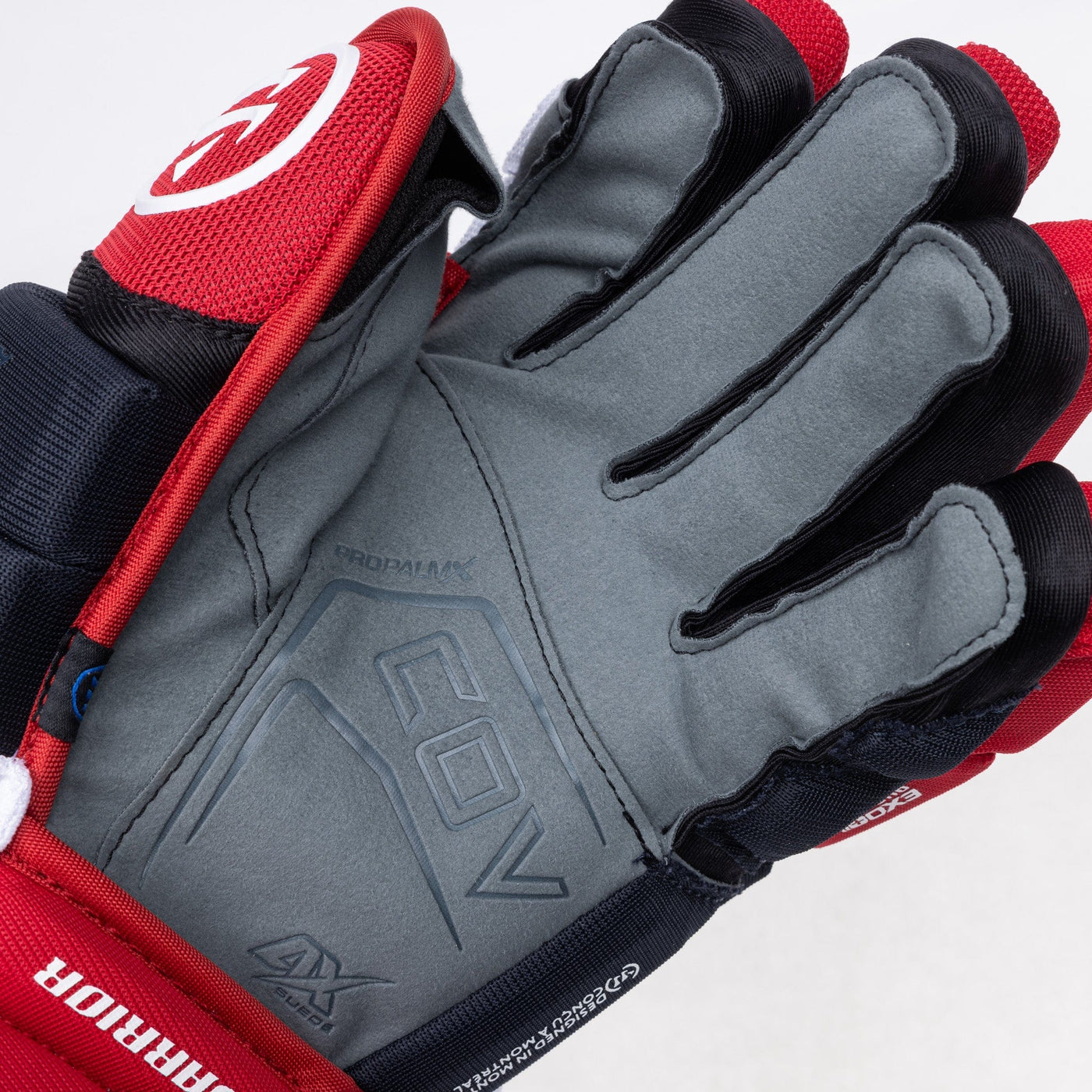 Warrior QR6 Pro Stock Senior Hockey Glove - Winnipeg Jets Third - TheHockeyShop.com