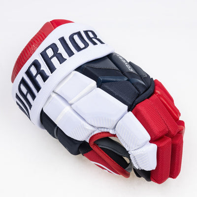 Warrior QR6 Pro Stock Senior Hockey Glove - Winnipeg Jets Third - TheHockeyShop.com
