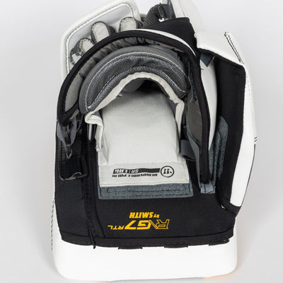 Warrior RTL G7 Pro Stock Senior Goalie Blocker - Boston - TheHockeyShop.com