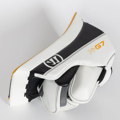 Warrior RTL G7 Pro Stock Senior Goalie Blocker - Boston - TheHockeyShop.com