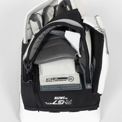 Warrior RTL G7 Pro Stock Senior Goalie Blocker - LA Kings - TheHockeyShop.com