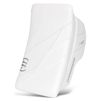 Warrior RTL G7 Pro Stock Senior Goalie Blocker - White - TheHockeyShop.com