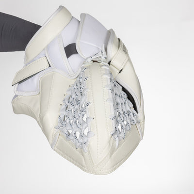 Warrior RTL G7 Pro Stock Senior Goalie Catcher - White - TheHockeyShop.com