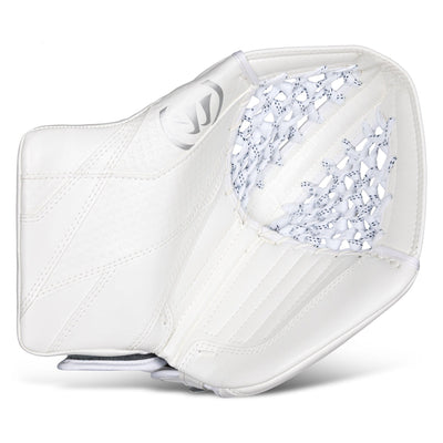 Warrior RTL G7 Pro Stock Senior Goalie Catcher - White - TheHockeyShop.com