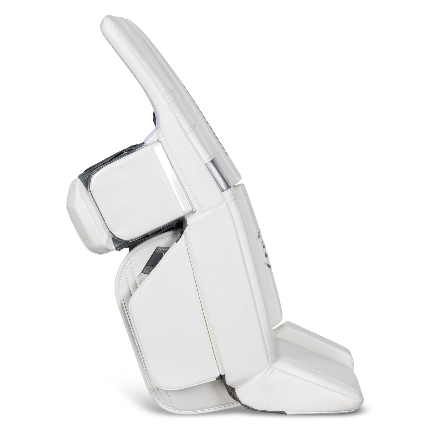 Warrior RTL G7 Pro Stock Senior Goalie Leg Pads - White / Silver - TheHockeyShop.com