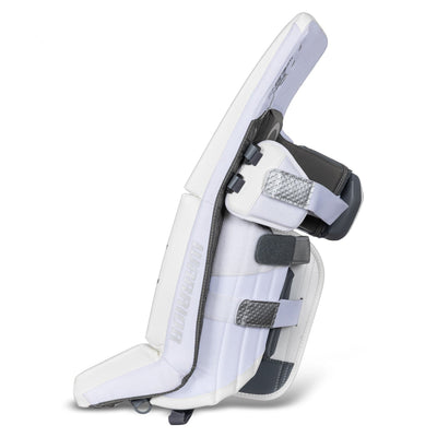 Warrior RTL G7 Pro Stock Senior Goalie Leg Pads - White / Silver - TheHockeyShop.com