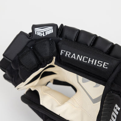 Warrior Alpha Franchise Pro Junior Hockey Gloves - TheHockeyShop.com