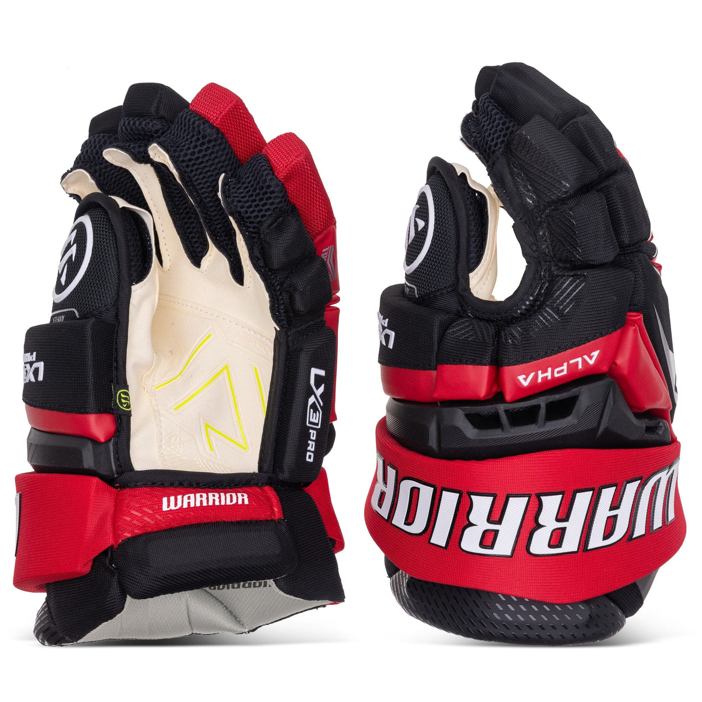 Warrior Alpha LX3 Pro Senior Hockey Gloves - TheHockeyShop.com