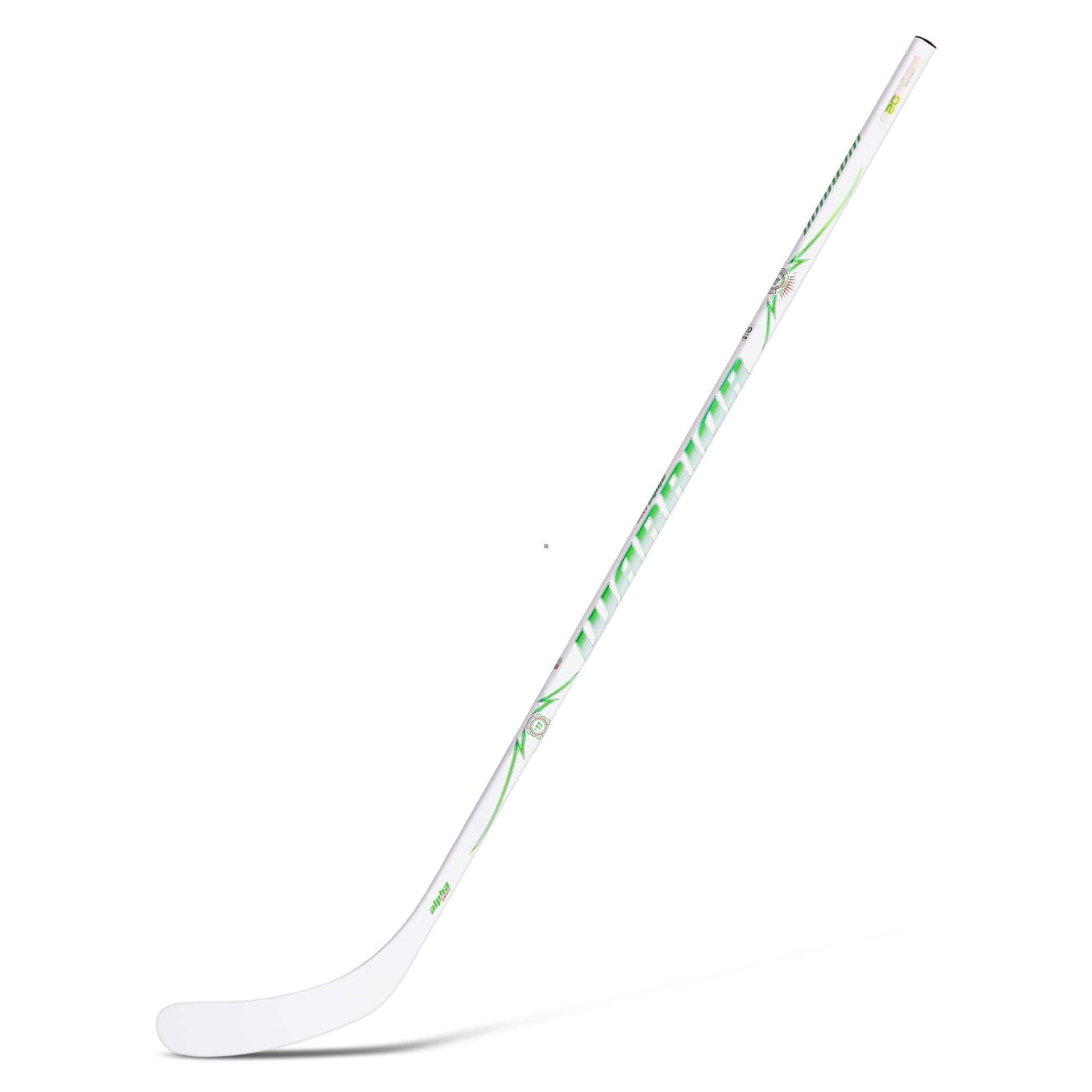 Warrior Hockey Sticks Warrior Alpha Deluxe Junior Hockey Stick - 40 Flex - White W03 / L-40 - TheHockeyShop