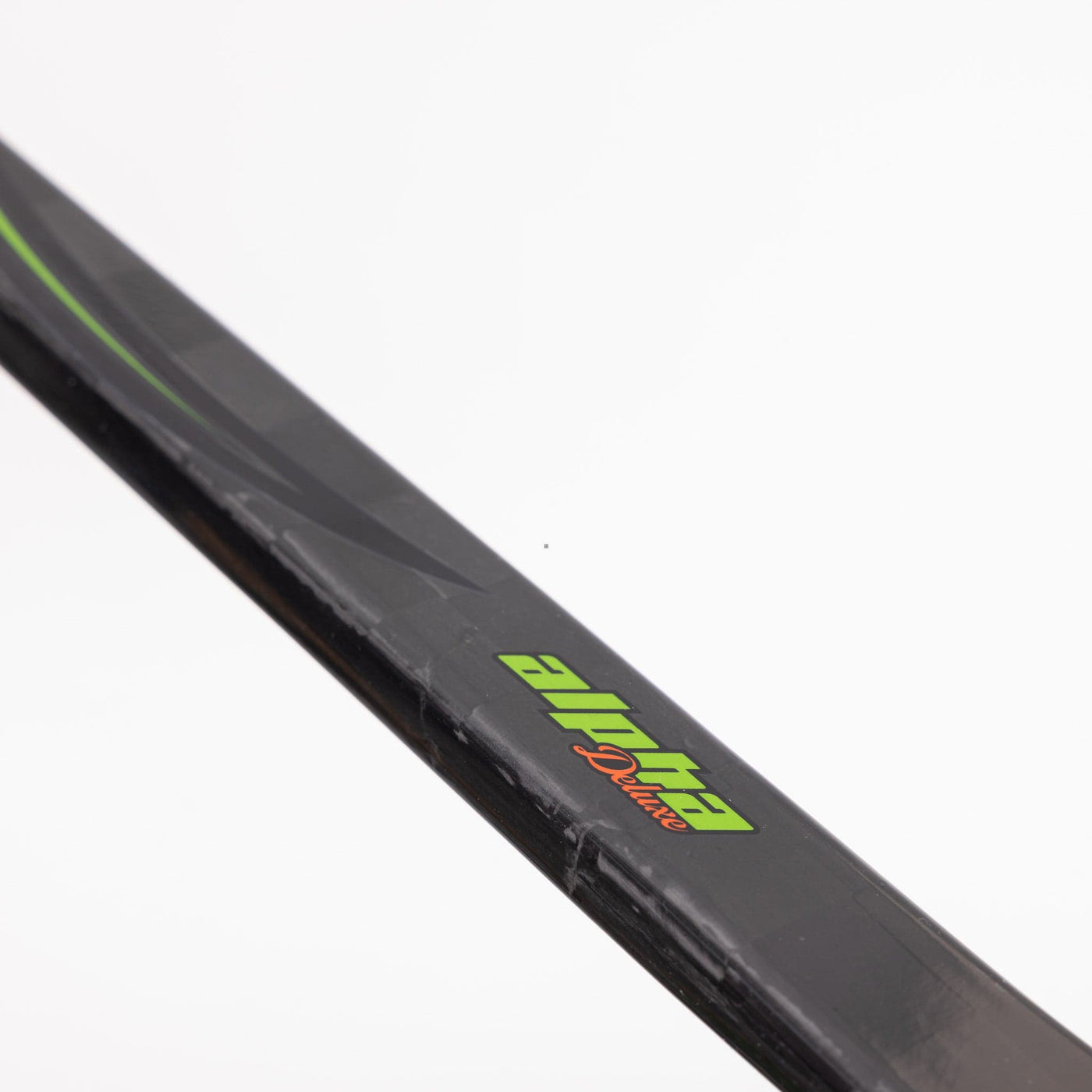 Warrior Hockey Sticks Warrior Alpha Deluxe Junior Hockey Stick - 50 Flex - Black - TheHockeyShop