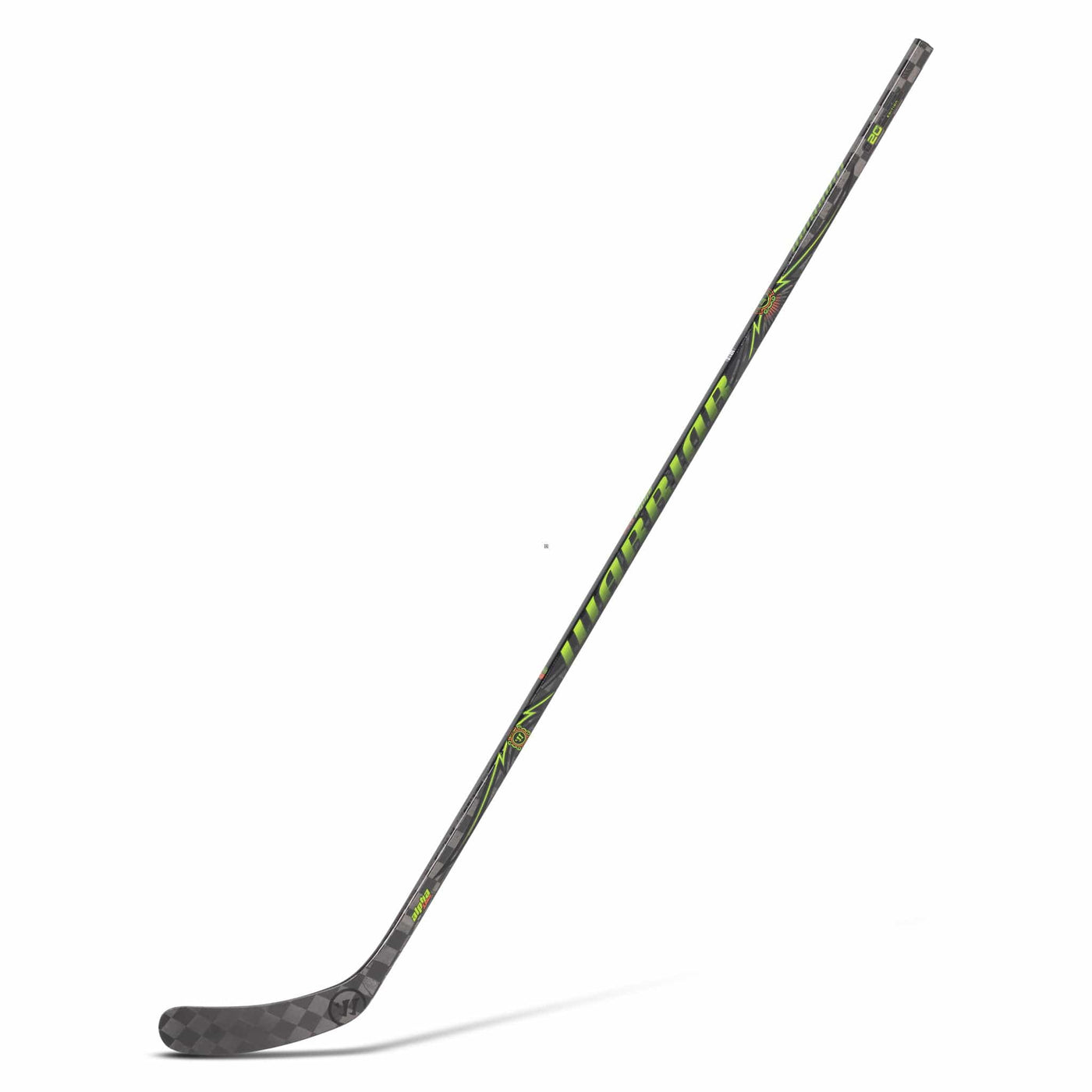 Warrior Hockey Sticks Warrior Alpha Deluxe Youth Hockey Stick - Black W03 / L-20 - TheHockeyShop