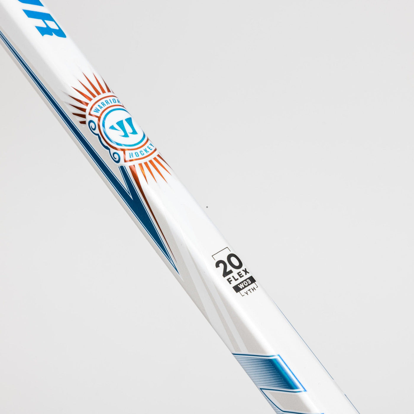 Warrior Hockey Sticks Warrior Covert Deluxe Youth Hockey Stick - White - TheHockeyShop