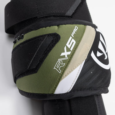 Warrior Ritual X5 Pro Intermediate Goalie Knee Pads - TheHockeyShop.com