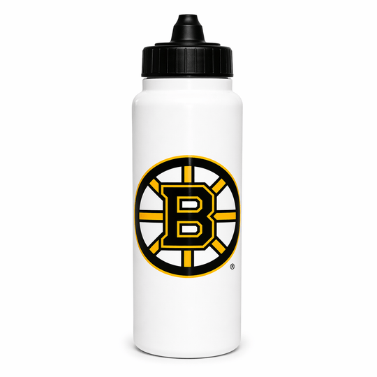 Boston Bruins Inglasco NHL Tall Water Bottle White / 1L - The Hockey Shop