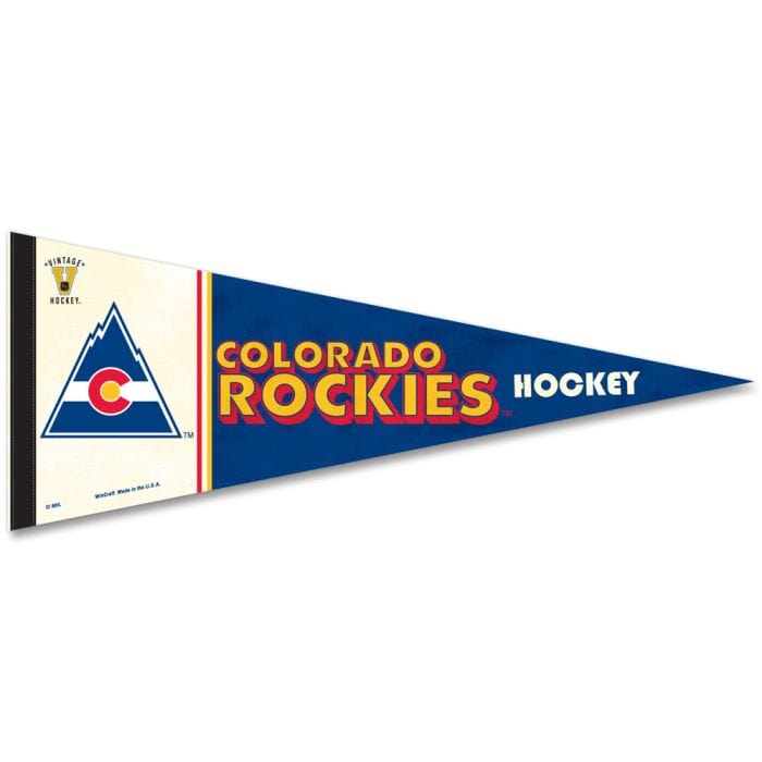 Wincraft NHL Vintage Premium Pennant - Colorado Avalanche - The Hockey Shop Source For Sports