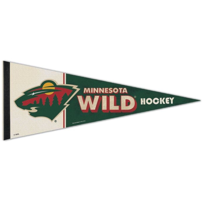 Wincraft NHL Vintage Premium Pennant - Minnesota Wild - The Hockey Shop Source For Sports