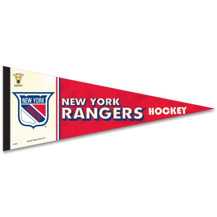 Wincraft NHL Vintage Premium Pennant - New York Rangers - The Hockey Shop Source For Sports