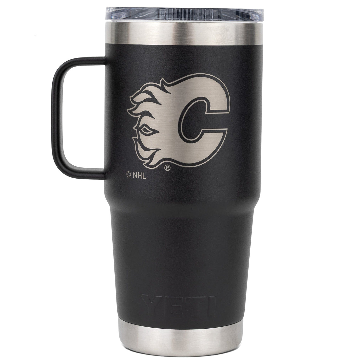 YETI Rambler 20oz Travel Mug - Calgary Flames - TheHockeyShop.com
