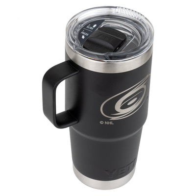 YETI Rambler 20oz Travel Mug - Carolina Hurricanes - TheHockeyShop.com