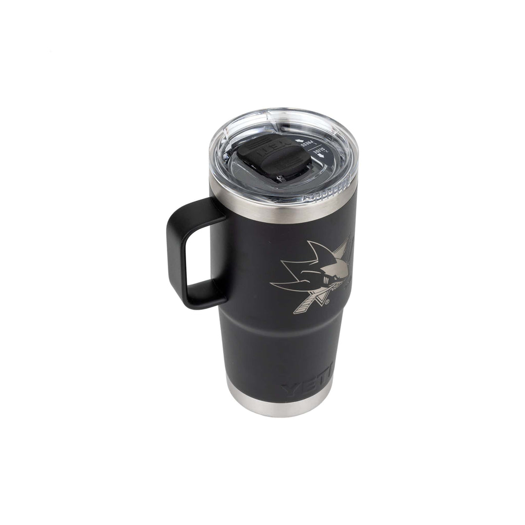 YETI Rambler 20oz Travel Mug - San Jose Sharks