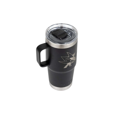 YETI Rambler 20oz Travel Mug - San Jose Sharks - TheHockeyShop.com
