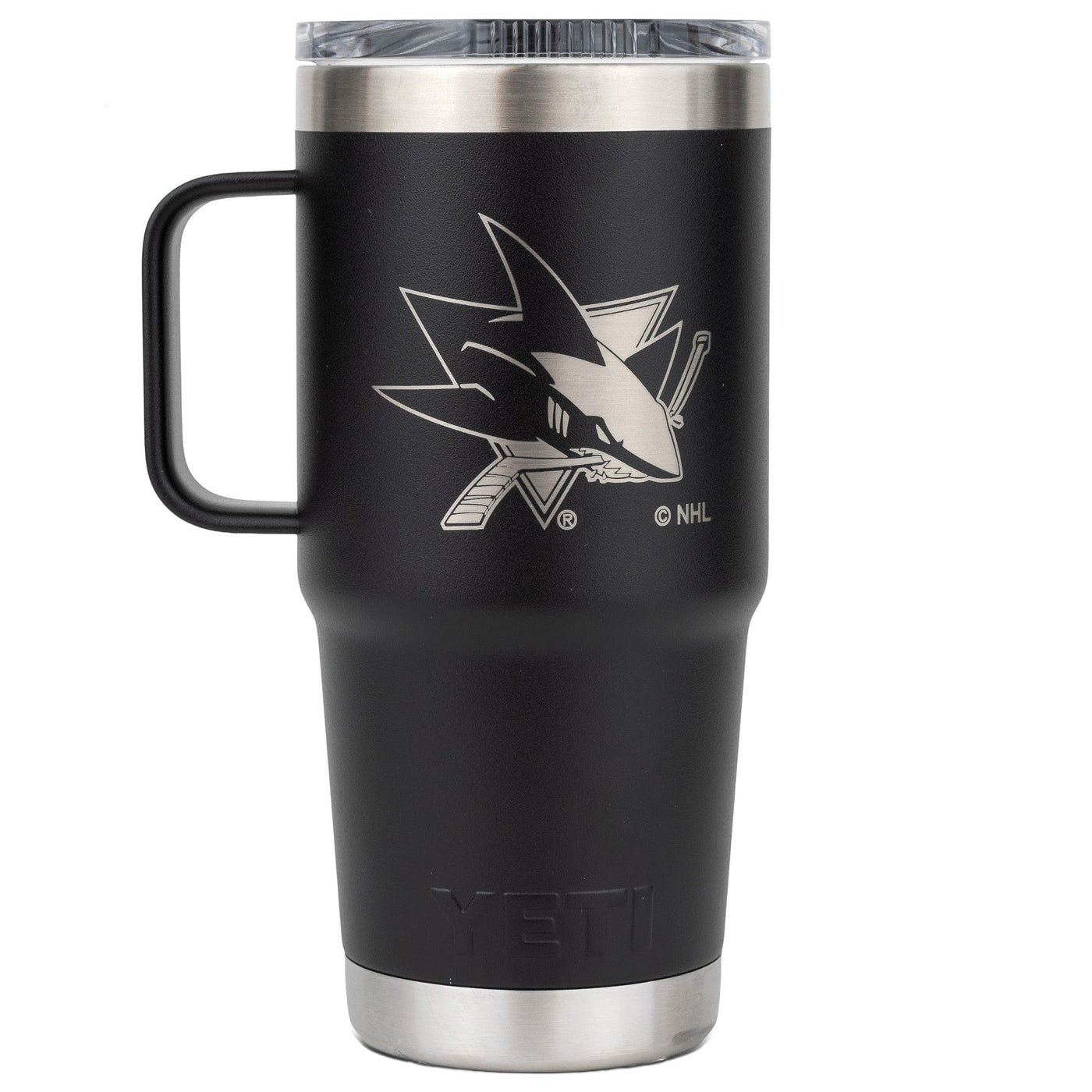 YETI Rambler 20oz Travel Mug - San Jose Sharks - TheHockeyShop.com