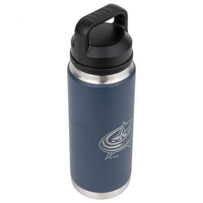 YETI Rambler 26oz Bottle - Columbus Blue Jackets - TheHockeyShop.com