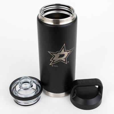 YETI Drinkware YETI Rambler 26oz Bottle - Dallas Stars Black - TheHockeyShop
