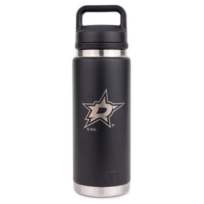YETI Drinkware YETI Rambler 26oz Bottle - Dallas Stars Black - TheHockeyShop