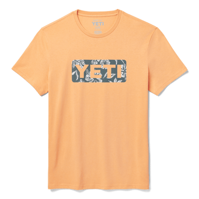 Yeti Floral Logo Badge Shortsleeve Shirt - The Hockey Shop Source For Sports