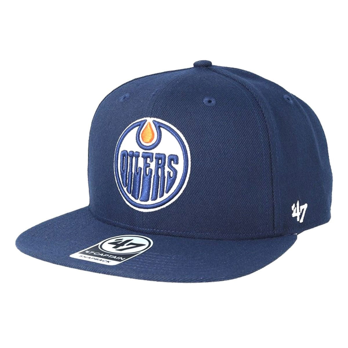 Edmonton Oilers 47 Brand NHL Sure Shot Snapback Hat