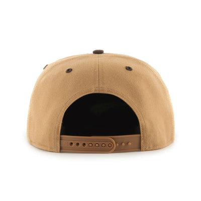 Edmonton Oilers 47 Brand NHL Toffee Captain Hat Tan - The Hockey Shop Source For Sports