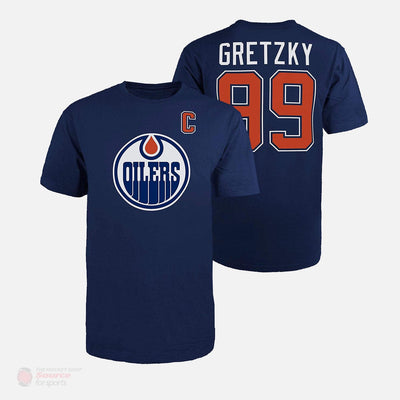 Edmonton Oilers 47 Brand Alumni Mens Shirt - Wayne Gretzky
